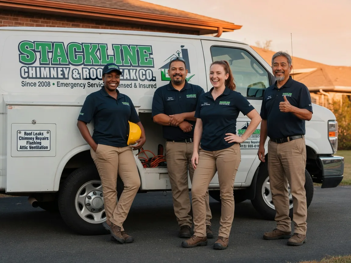 Chimney flashing repair company in South Bend, NE